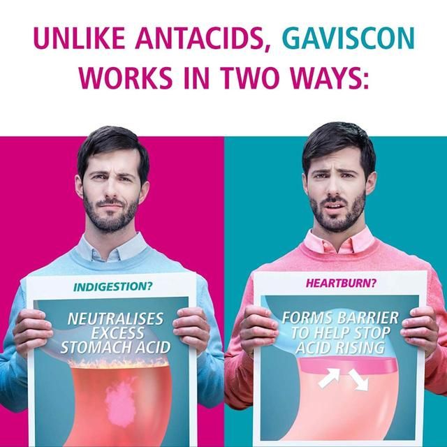Gaviscon Double Action Tabs Heartburn Indigestion Mixed Berry 24 per pack