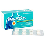 Gaviscon Tablets Heartburn & Indigestion Peppermint 48s