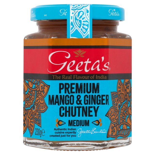 Geeta's Premium Mango & Ginger Chutney 230g