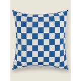 George Home Blue Checkerboard Indoor & Outdoor Cushion