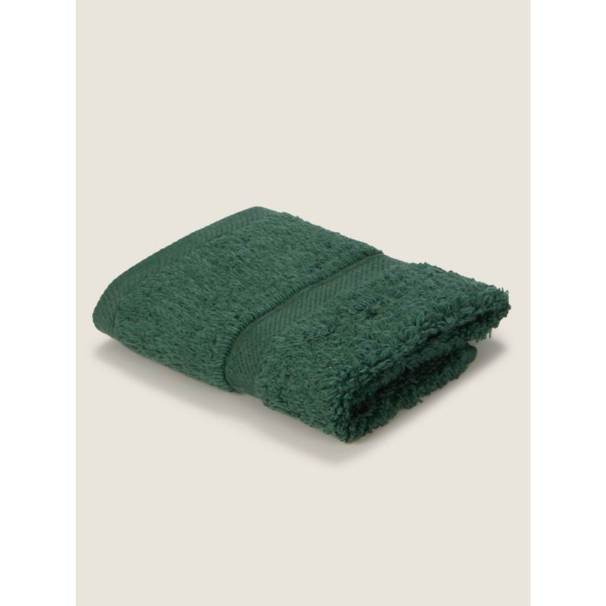George Home Fir Green Super Soft Face Cloth
