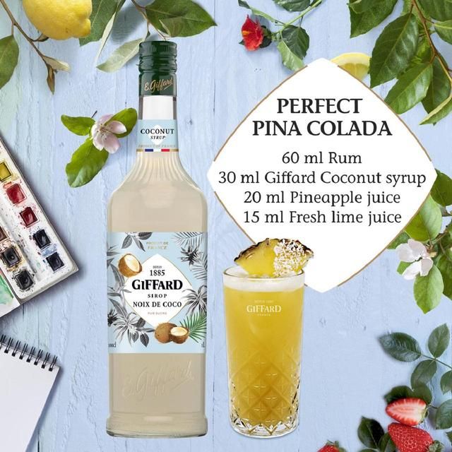 Giffard Coconut Syrup 1L