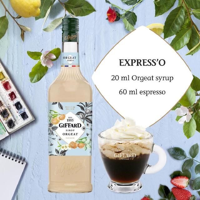 Giffard Orgeat Almond Syrup 1L