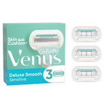Gillette Venus Deluxe Smooth Sensitive Razor Blades 3 per pack