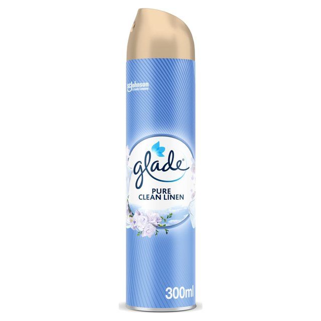 Glade Aerosol Clean Linen Air Freshener 300ml