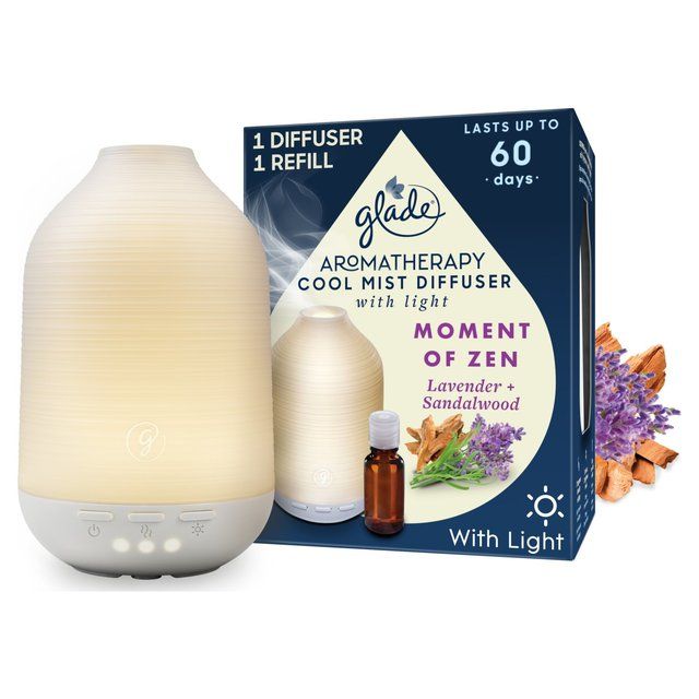 Glade Aromatherapy Mist Diffuser Holder Moment of Zen 17ml