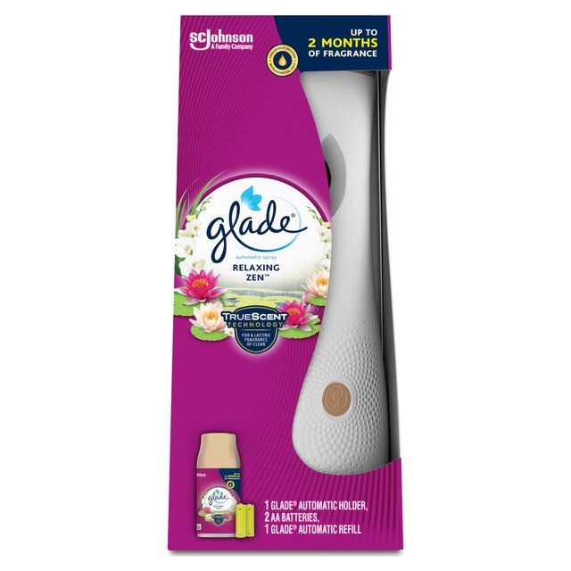 Glade Automatic Spray Holder & Refill Relaxing Zen Air Freshener   269ml