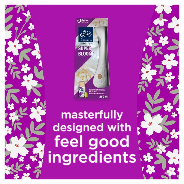 Glade Automatic Spray Holder & Refill Superbloom   269ml