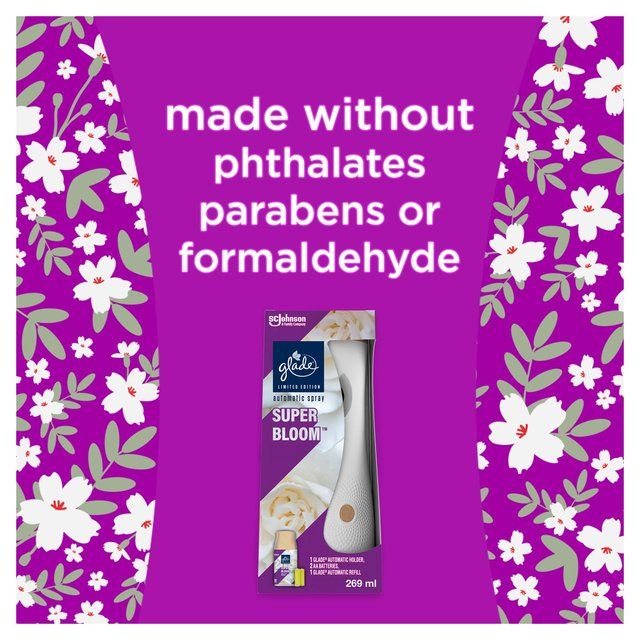 Glade Automatic Spray Holder & Refill Superbloom   269ml