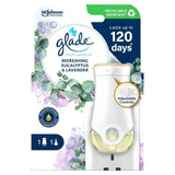 Glade Plug In Holder & Refill Electric Scented Oil Eucalyptus & Lavender 20ml