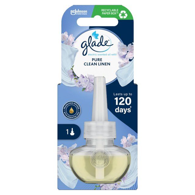 Glade Plug In Refill Electric Scented Oil Clean Linen 20ml