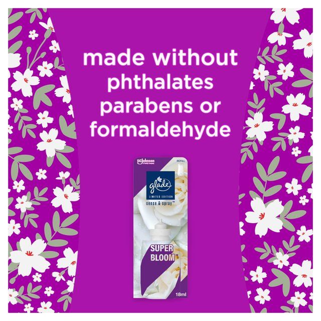 Glade Sense & Spray Refill Superbloom 18ml