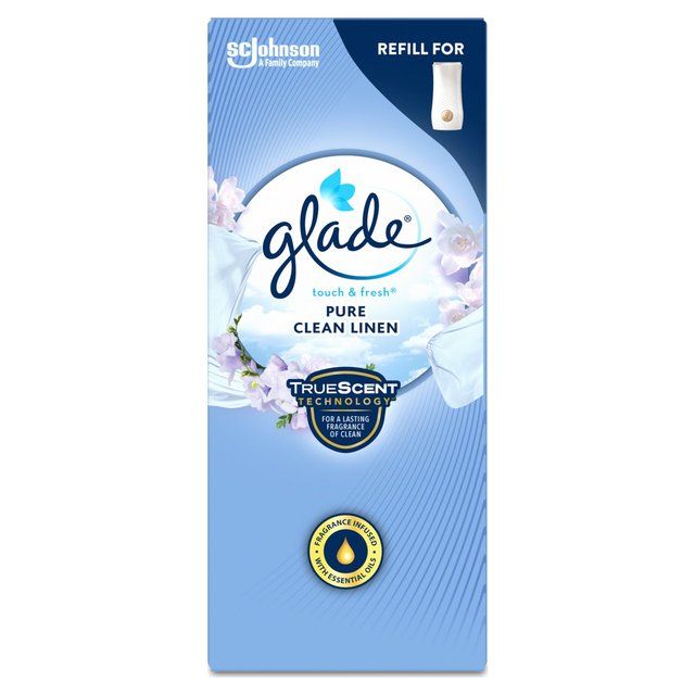 Glade Touch & Fresh Refill Clean Linen Air Freshener   10ml