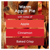 Glade Warm Apple Pie Large Candle 224g