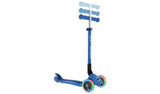 Globber Expert Foldable 3 Wheel Scooter - Blue