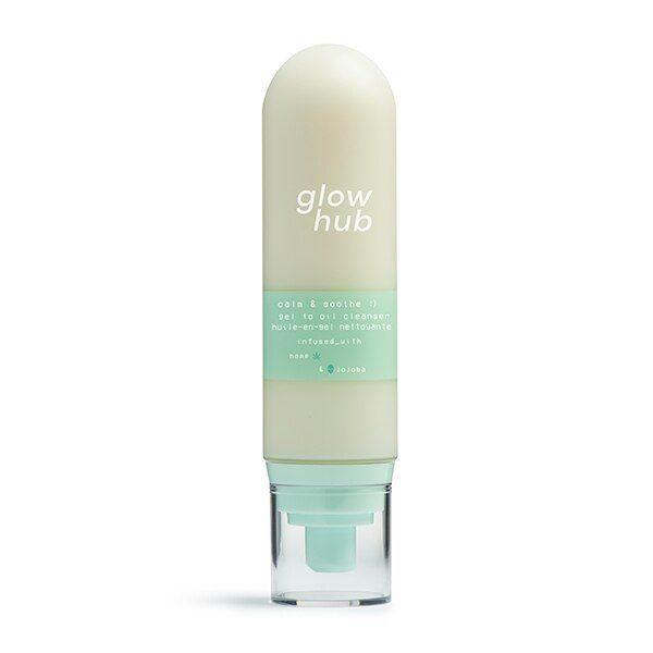 Glow Hub Calm & Soothe Gel to Oil Cleanser
