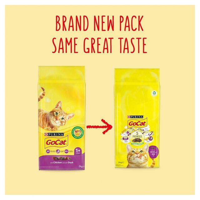 Go-Cat Chicken and Duck Dry Cat Food 320g