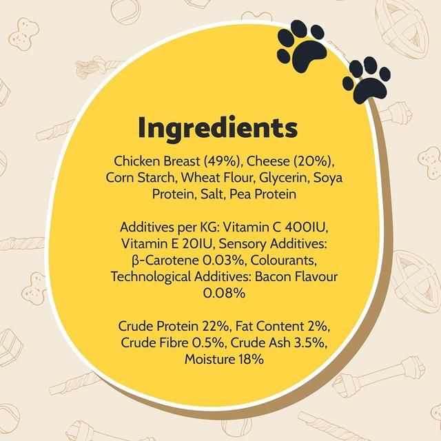 Good Boy Cheesy Chicken Sticks Dog Treats 80g