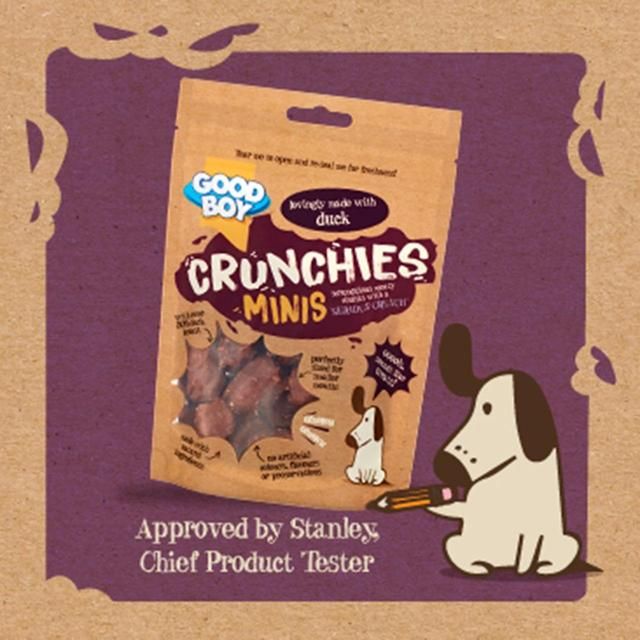 Good Boy Crunchies Duck Mini Reward Dog Treats 60g
