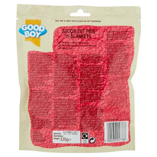 Good Boy Pigs in Blankets Dog Treats 320g