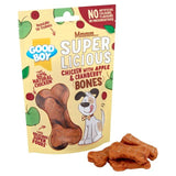 Good Boy Superlicious Chicken Apple & Cranberry Bone Dog Treats 100g