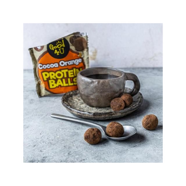 GOOD4U PROTEIN BALLS COCOA ORANGE MULTIPACK 3 x 40g