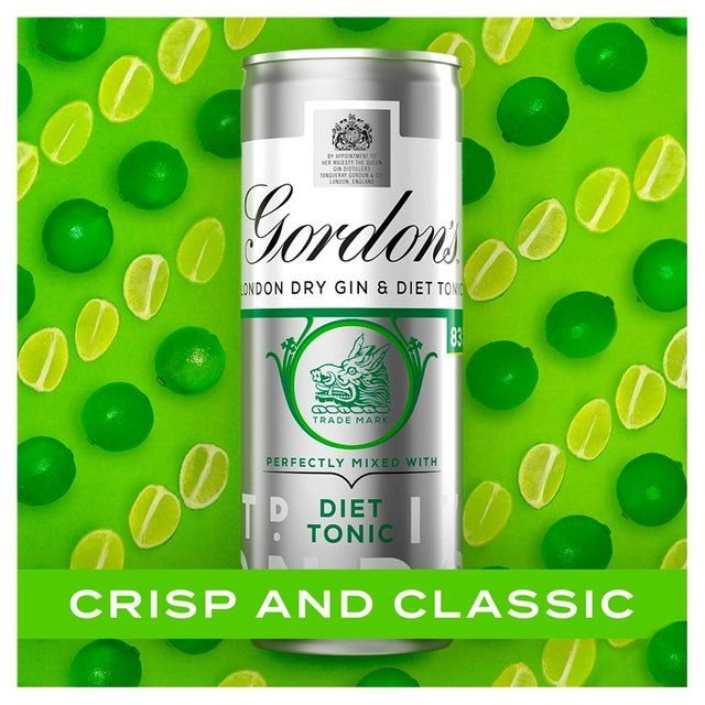 Gordon's Gin & Slimline Tonic 250ml