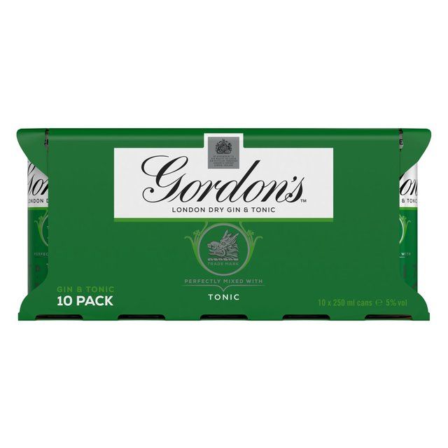 Gordon's Gin & Tonic   10 x 250ml