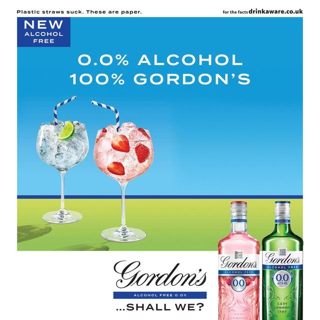 Gordon's Premium Pink Alcohol Free 70cl