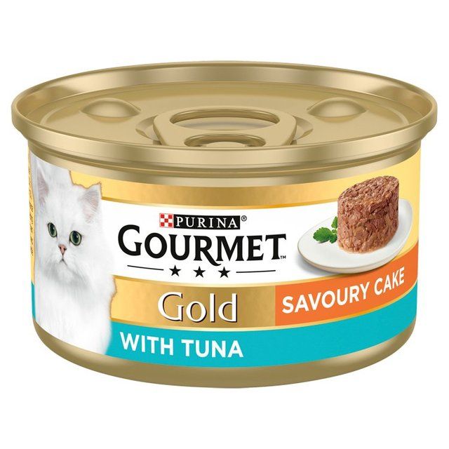 Gourmet Gold Savoury Cake Tuna Wet Cat Food 85g
