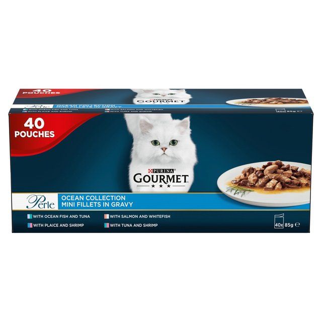 Gourmet Perle Ocean Collection Wet Cat Food 40 x 85g