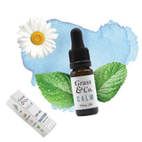 Grass & Co. CALM CBD Consumable Oil 500mg with Ashwagandha, Chamomile & Mint 10ml