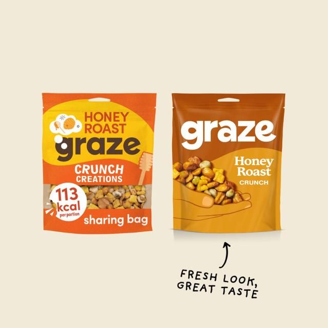 Graze Honey Roast Mixed Sharing Snacks 100g