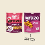 Graze Vegan Sweet Chilli Mixed Sharing Snacks 100g