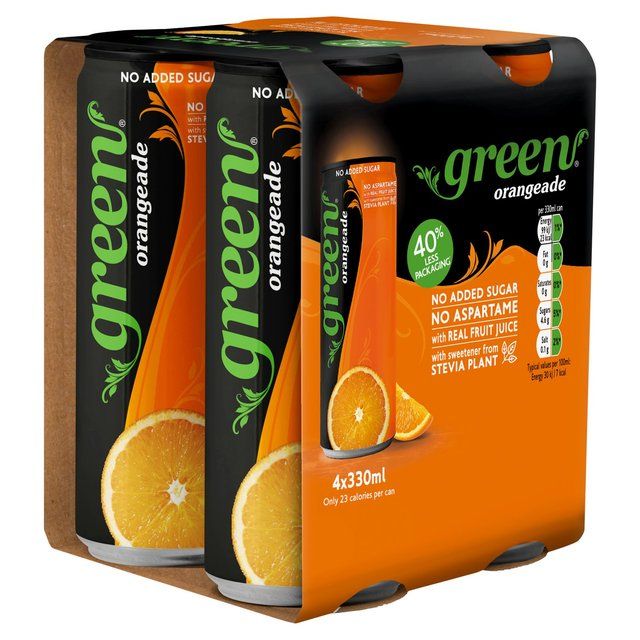Green Orangeade 4 x 330ml