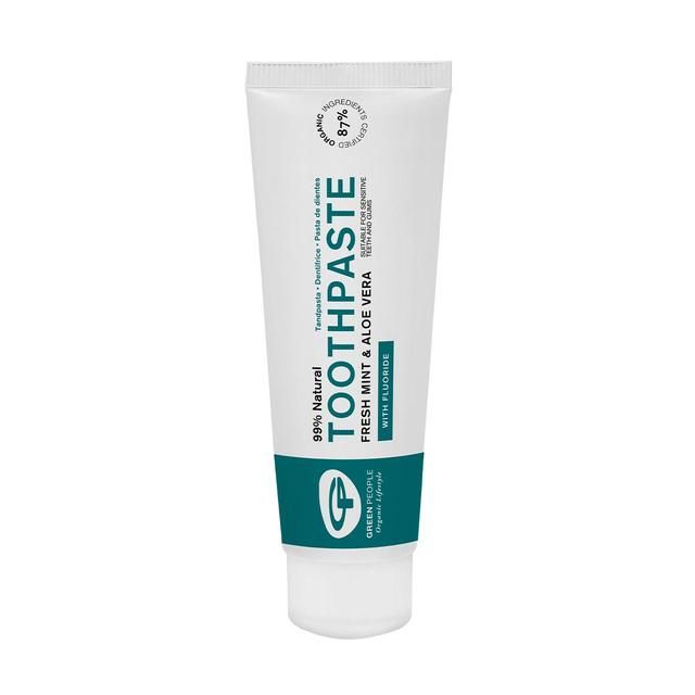 Green People Fresh Mint & Aloe Vera Fluoride Toothpaste 75ml