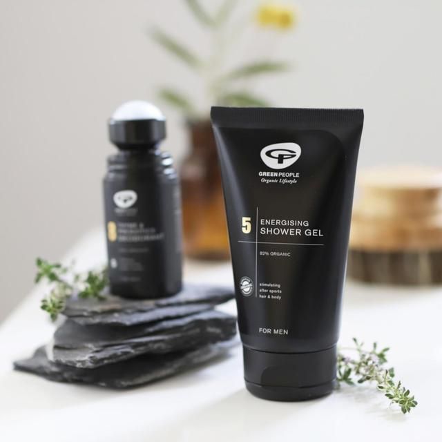 Green People Organic Men's Energising Shower Gel Vegan 150ml