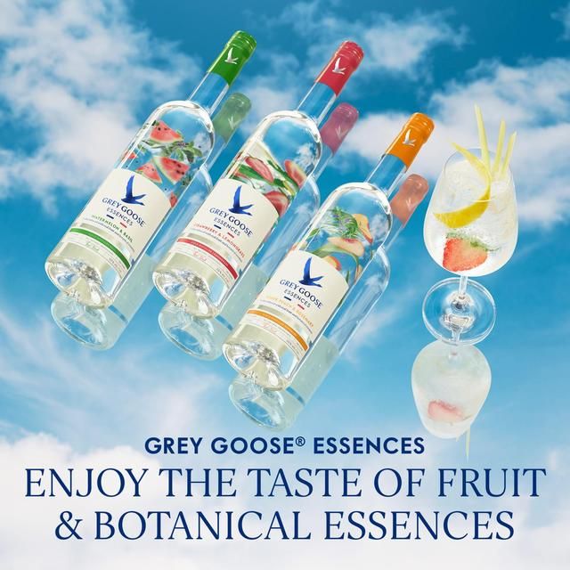 Grey Goose Essences Strawberry and Lemongrass Vodka Based Spirit Drink 700ml