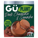 Gu Plant Dark Chocolate & Ganache Mousse Dessert 2 x 70g