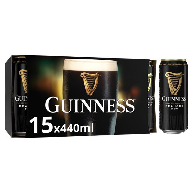 Guinness Draught Stout Beer   15 x 440ml