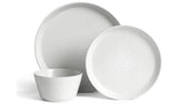 Habitat Addison 12 Piece Stoneware Dinner Set - White