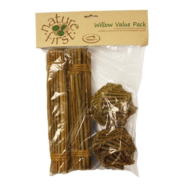 Happy Pet Nature First Willow Value Pack 4 per pack