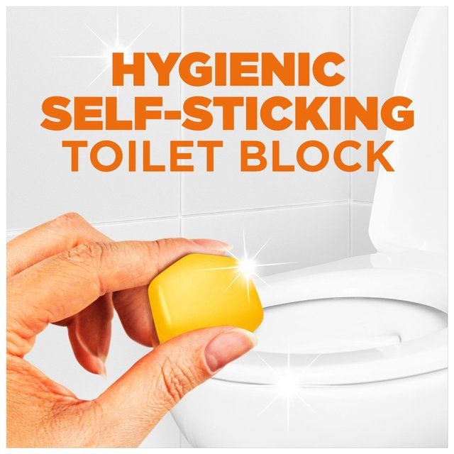 Harpic Hygienic & Fresh Citrus Stickers Toilet Freshener 4 per pack
