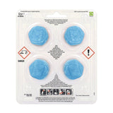 Harpic Hygienic & Fresh Marine Stickers Toilet Freshener   4 per pack