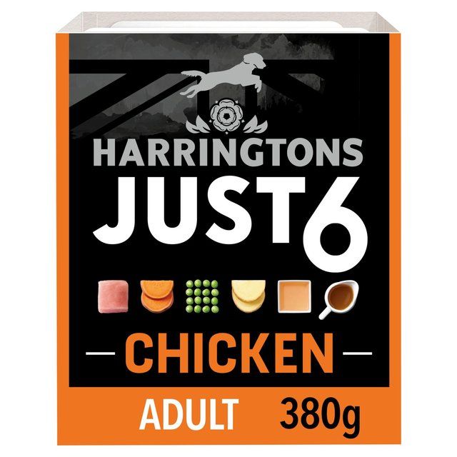 Harringtons Dog Just 6 Wet Chicken 8 x 380g