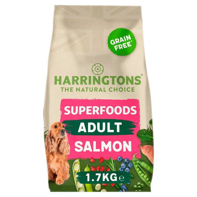 Harringtons Grain Free Superfoods Salmon Dry Dog Food 1.7kg
