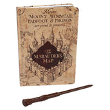 Harry Potter Marauders Map Notebook Set