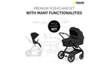 Hauck Walk N Care Pushchair Set - Black