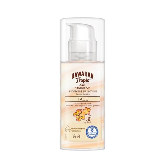 Hawaiian Tropic Face SPF 30 Sun Cream 50ml