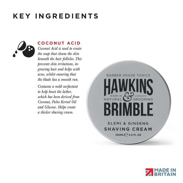 Hawkins & Brimble Shaving Cream 100ml
